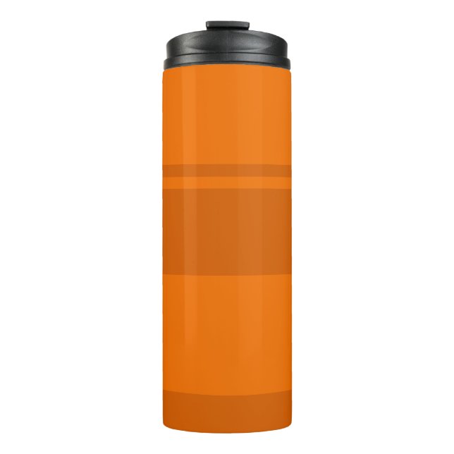 Orange Thermal Tumbler (Front)