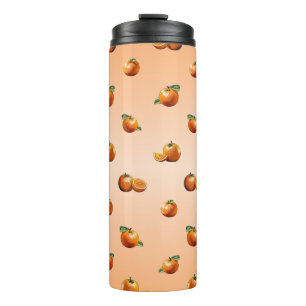 Orange Thermal Tumbler