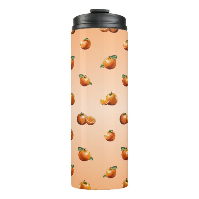 Orange Thermal Tumbler (Front)