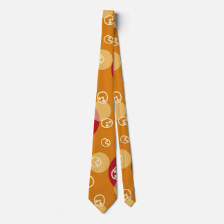 Orange tie