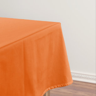 Orange Tiger Solid Colour Tablecloth