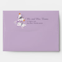 Orange Tip Butterflies on Lavender Flowers