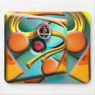 Orange Too Mouse Pad