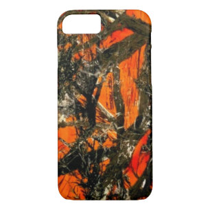 "Orange Tree Branch Camouflage" Case-Mate iPhone Case