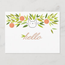 Orange Tree Cat