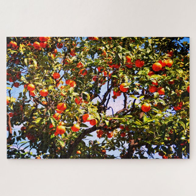 Orange tree jigsaw puzzle (Horizontal)