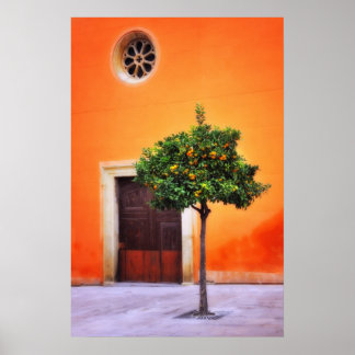 Orange Tree Very Pretty Poster