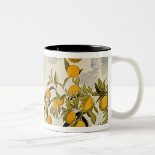 Orange Trees, 1863 (w/c, pen and ink over graphite Two-Tone Coffee Mug
