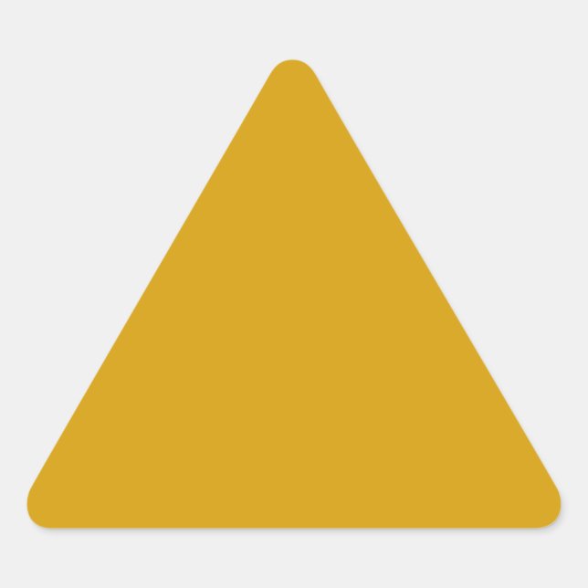Orange Triangle Sticker (Front)