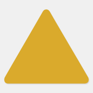 Orange Triangle Sticker