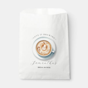 Orange Tropical Flower Favour Bag