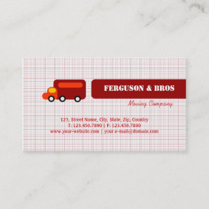 Orange Truck Business Card