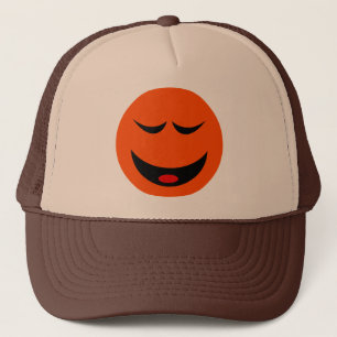 ORANGE TRUCKER HAT