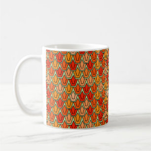 Orange Tulip Field  Coffee Mug