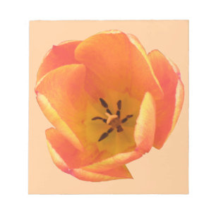 Orange Tulip Notepad