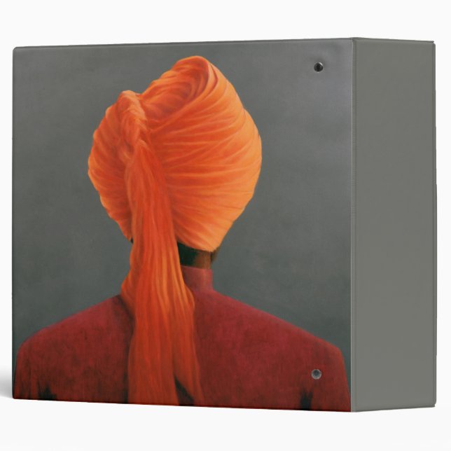 Orange Turban Binder (Back/Spine)