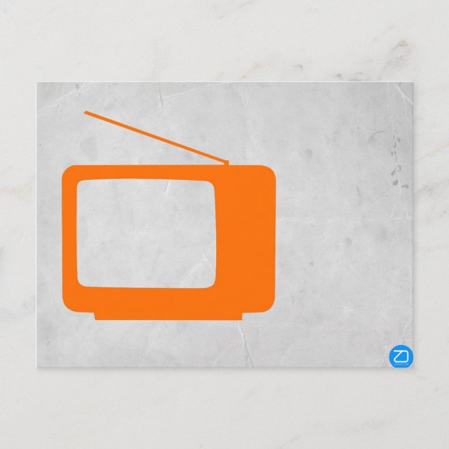Orange TV Postcard (Front)