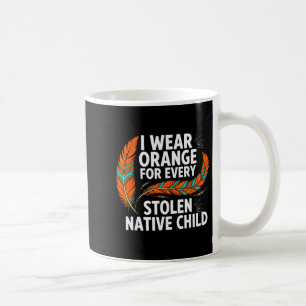 Orange Unity Day Every Child Native American Women Coffee Mug