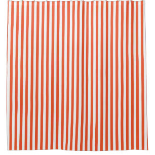 Orange Vertical Stripe Design