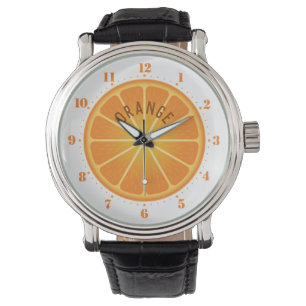Orange watch