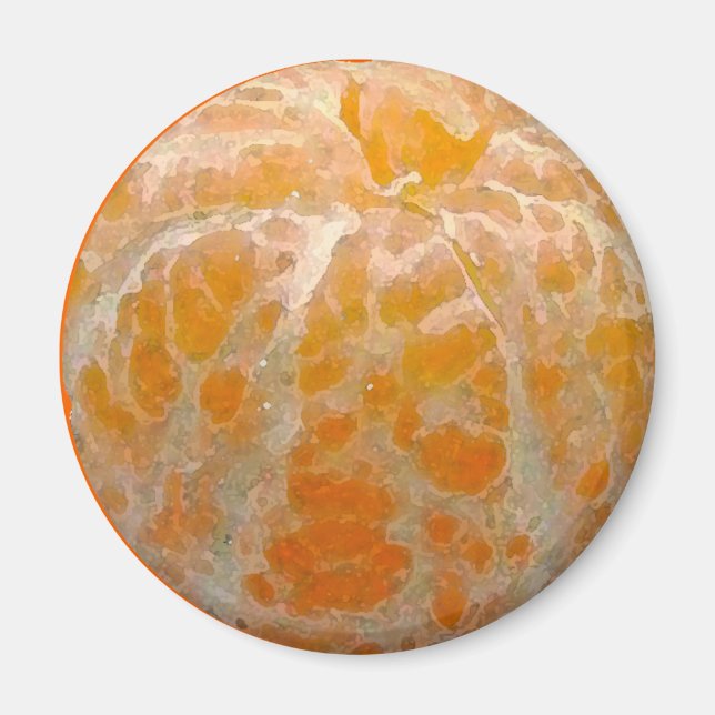Orange Watercolor  - Magnet (Front)