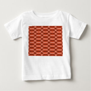 Orange Waves Baby T-Shirt