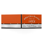 Orange, White, Black Class Reunion Guest Book