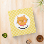 Orange & White Cartoon Student Binder Cover Design<br><div class="desc">Make school organization fun with this orange and white cartoon style student binder cover. Featuring playful illustrations and a bright color combination, this design brings energy and creativity to everyday school supplies. Perfect for students who enjoy cheerful and eye-catching stationery, it helps keep class notes, homework, and important papers neatly...</div>