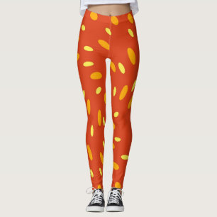Orange Women's Leggings