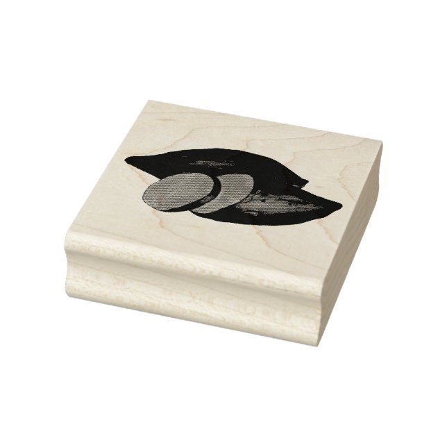 Orange Yam Sweet Potato Foodie Cooking Chef Rubber Stamp (Stamp)