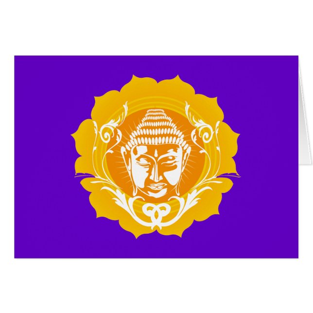 Orange & Yellow Buddha (Front Horizontal)