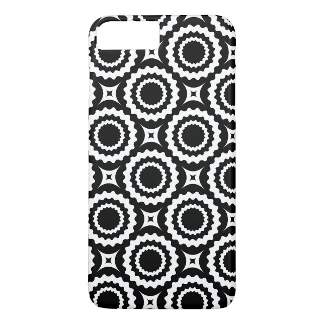 Orange yellow circles pattern Case-Mate iPhone case (Back)