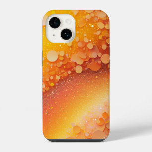 Orange Yellow Glitter iPhone Mate Tough Case