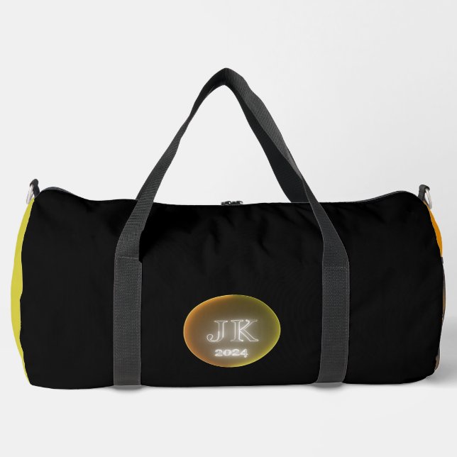 Orange Yellow Gym Bag JK 2024 (Front)