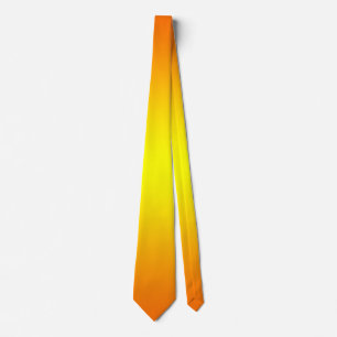Orange & Yellow Neck Tie