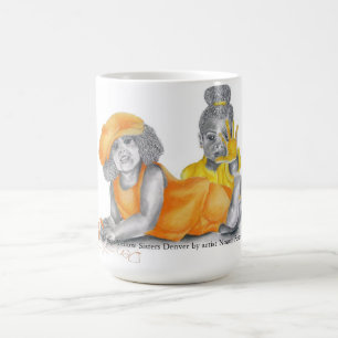 Orange Yellow Sisters Denver Mug