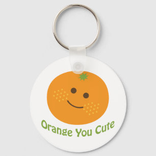 Orange You Cute Keychain