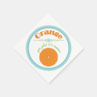 Orange You Glad It's Summer Fun Fruit Theme