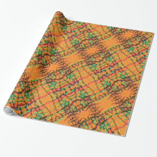Orange You Glad Wrapping Paper