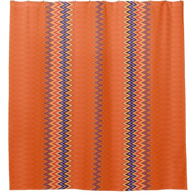 Orange Zigzag  (Front)