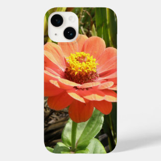 Orange Zinnia Flower Case-Mate iPhone 14 Case