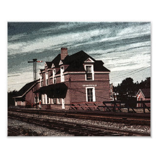 Orangedale Railway Station Cape Breton Nova Scotia Photo Print