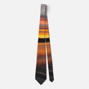 Orangelicious Morning Neck Tie