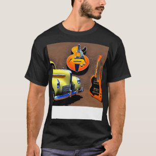 Oranges And Lemons An Abstract Image of Guitars An T-Shirt
