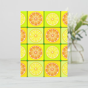 Oranges And Lemons Invitations