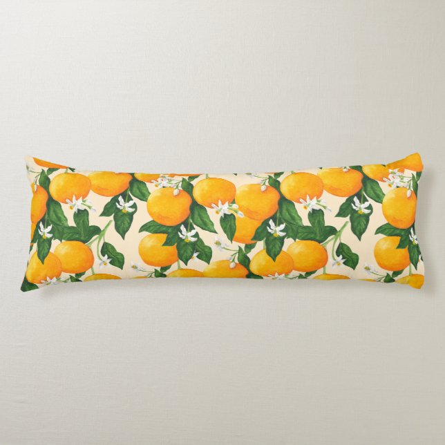 Oranges Body Pillow (Front)