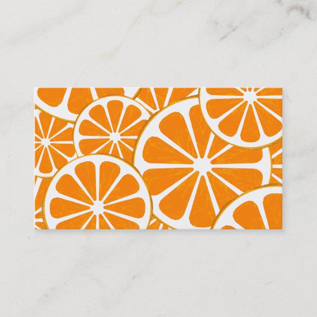 oranges business card (Front)