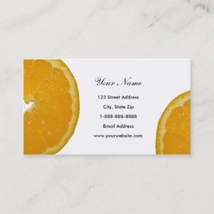 Oranges Business Cards