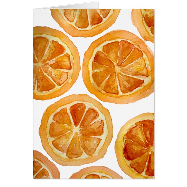 Oranges Card (Front)
