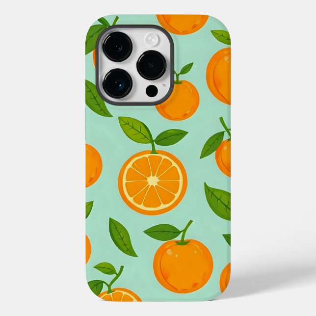 Oranges Case-Mate iPhone Case (Back)